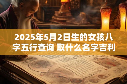 2025年5月2日生的女孩八字五行查询 取什么名字吉利