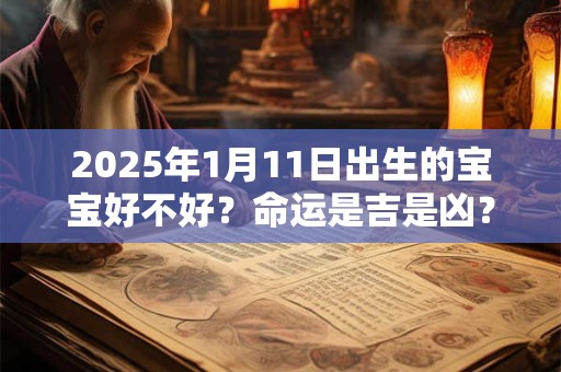 2025年1月11日出生的宝宝好不好？命运是吉是凶？