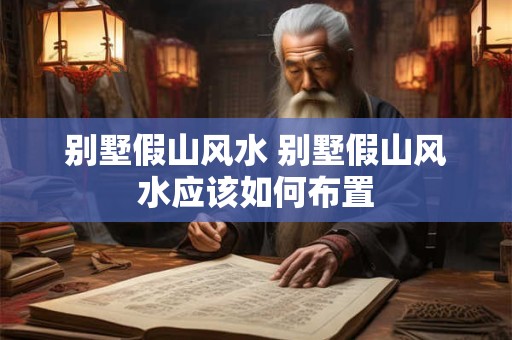 别墅假山风水 别墅假山风水应该如何布置