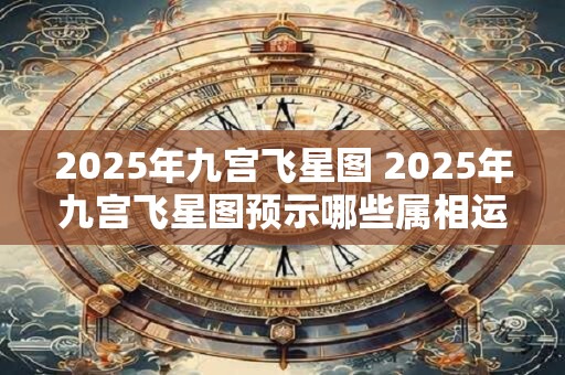 2025年九宫飞星图 2025年九宫飞星图预示哪些属相运势