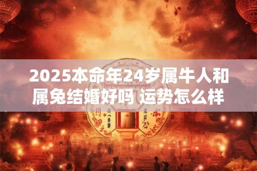 2025本命年24岁属牛人和属兔结婚好吗 运势怎么样