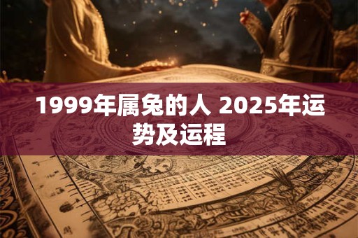 1999年属兔的人 2025年运势及运程 1999年属兔的人 2025年运势及运程