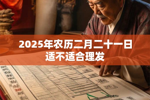 2025年农历二月二十一日适不适合理发