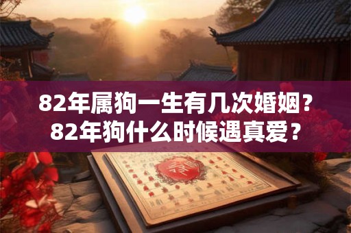 82年属狗一生有几次婚姻？82年狗什么时候遇真爱？