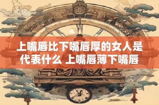 上嘴唇比下嘴唇厚的女人是代表什么 上嘴唇薄下嘴唇厚的女人
