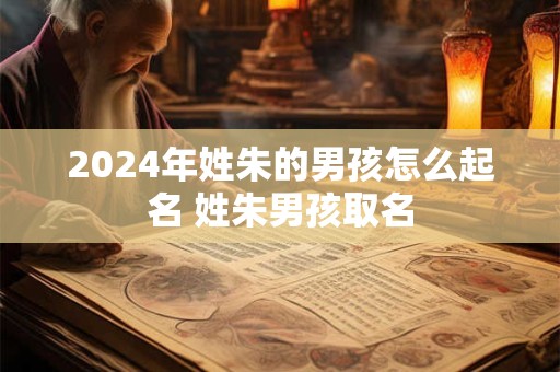 2024年姓朱的男孩怎么起名 姓朱男孩取名