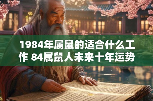 1984年属鼠的适合什么工作 84属鼠人未来十年运势