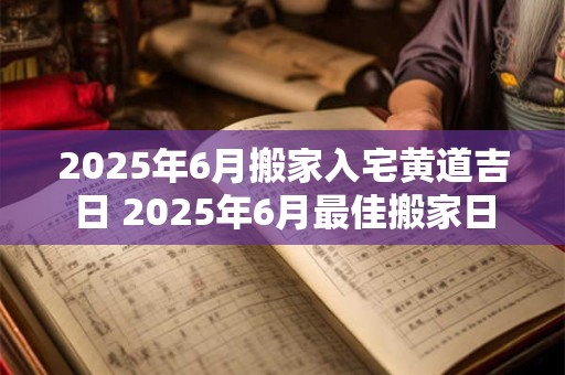 2026年6月搬家入宅黄道吉日 2026年6月最佳搬家日 2026年6月搬家入宅黄道吉日 2026年6月最佳搬家日