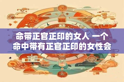 命带正官正印的女人 一个命中带有正官正印的女性会有怎样的命运