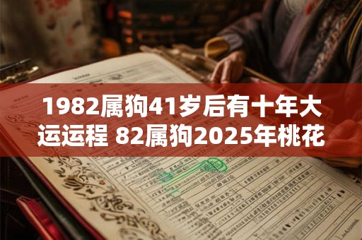 1982属狗41岁后有十年大运运程 82属狗2025年桃花劫