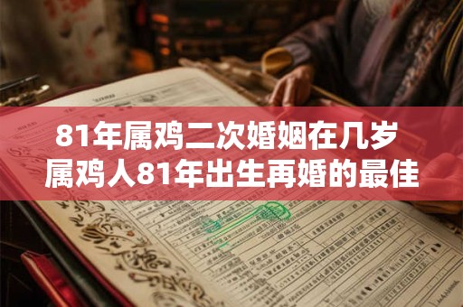 81年属鸡二次婚姻在几岁 属鸡人81年出生再婚的最佳年龄是几岁