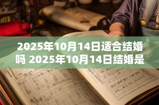 2025年10月14日适合结婚吗 2025年10月14日结婚是否吉利