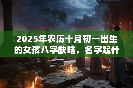 2025年农历十月初一出生的女孩八字缺啥，名字起什么好？