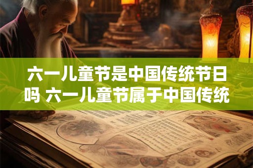 六一儿童节是中国传统节日吗 六一儿童节属于中国传统节日吗