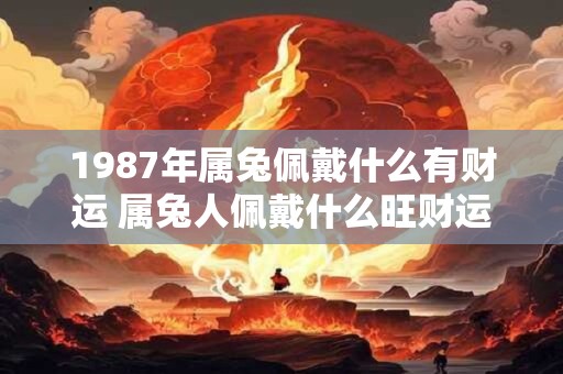 1987年属兔佩戴什么有财运 属兔人佩戴什么旺财运