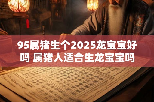 95属猪生个2026龙宝宝好吗 属猪人适合生龙宝宝吗