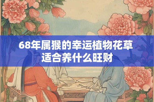 68年属猴的幸运植物花草 适合养什么旺财