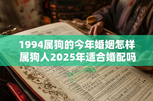 1994属狗的今年婚姻怎样 属狗人2026年适合婚配吗