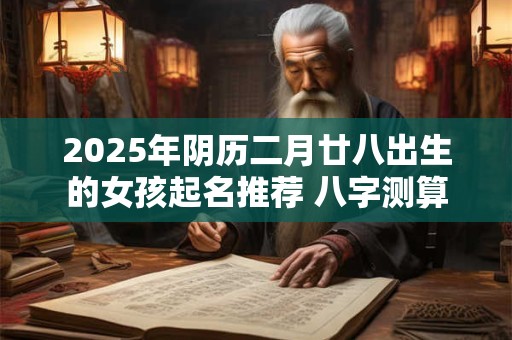 2025年阴历二月廿八出生的女孩起名推荐 八字测算