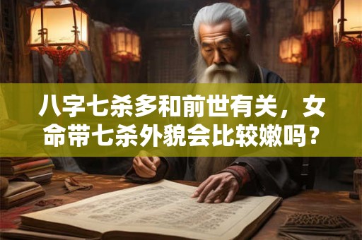 八字七杀多和前世有关，女命带七杀外貌会比较嫩吗？