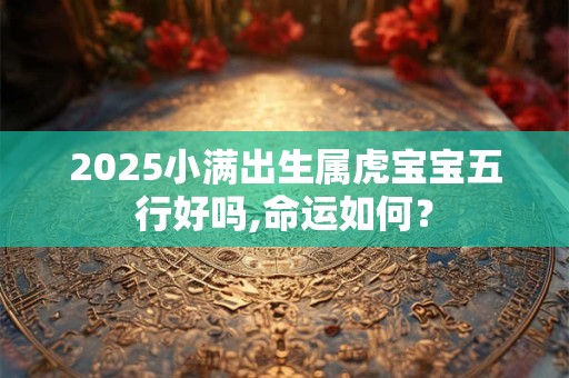 2025小满出生属虎宝宝五行好吗,命运如何? 2025小满出生属虎宝宝五行好吗,命运如何?