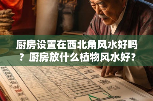 厨房设置在西北角风水好吗？厨房放什么植物风水好？