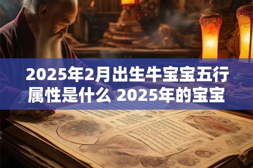 2025年2月出生牛宝宝五行属性是什么 2025年的宝宝名字推荐！