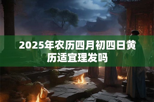 2025年农历四月初四日黄历适宜理发吗
