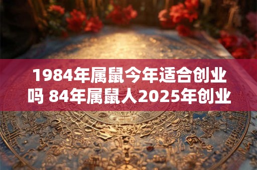 1984年属鼠今年适合创业吗 84年属鼠人2025年创业要注意什么