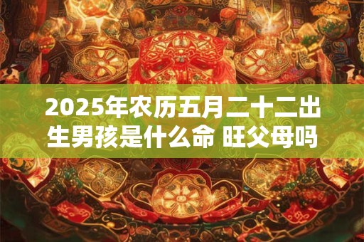 2025年农历五月二十二出生男孩是什么命 旺父母吗