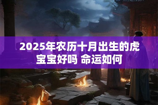 2025年农历十月出生的虎宝宝好吗 命运如何