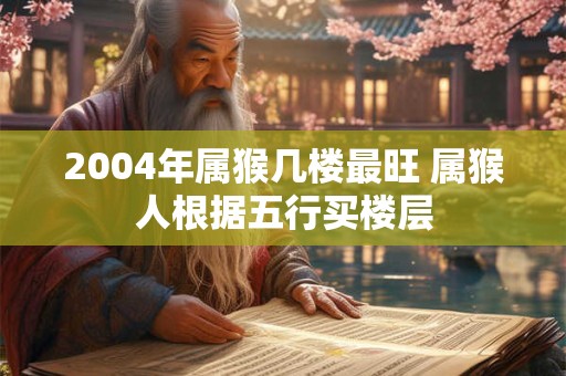 2004年属猴几楼最旺 属猴人根据五行买楼层