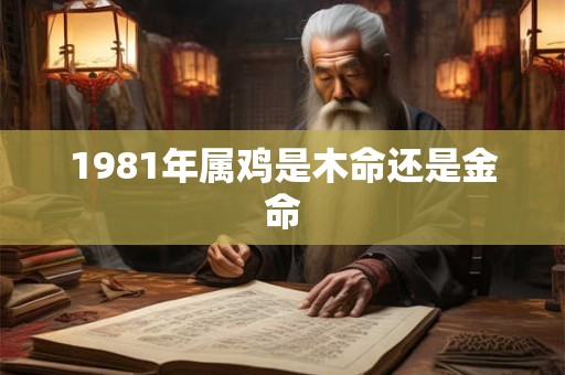 1981年属鸡是木命还是金命