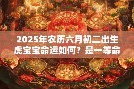 2025年农历六月初二出生虎宝宝命运如何？是一等命吗？