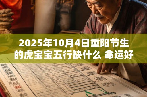 2025年10月4日重阳节生的虎宝宝五行缺什么 命运好吗