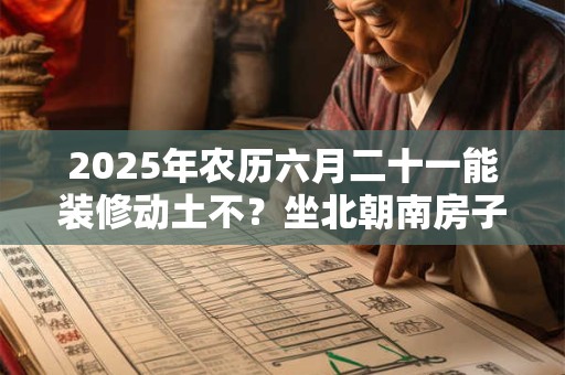 2026年农历六月二十一能装修动土不？坐北朝南房子的吉位