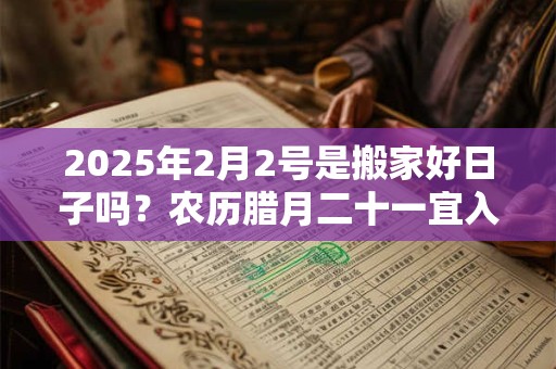 2025年2月2号是搬家好日子吗？农历腊月二十一宜入宅吗