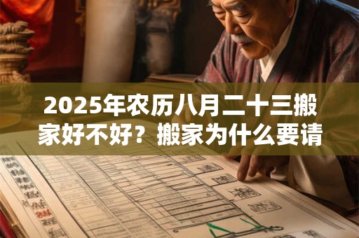 2025年农历八月二十三搬家好不好？搬家为什么要请客？