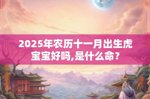 2026年农历十一月出生虎宝宝好吗,是什么命? 2026年农历十一月出生虎宝宝好吗,是什么命?