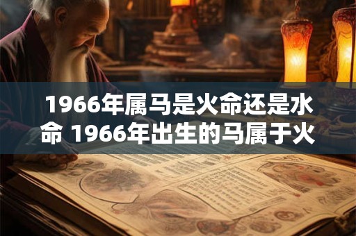 1966年属马是火命还是水命 1966年出生的马属于火命或水命
