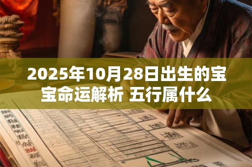 2026年10月28日出生的宝宝命运解析 五行属什么 2026年10月28日出生的宝宝命运解析 五行属什么