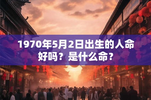1970年5月2日出生的人命好吗？是什么命？