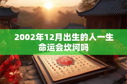 2002年12月出生的人一生命运会坎坷吗