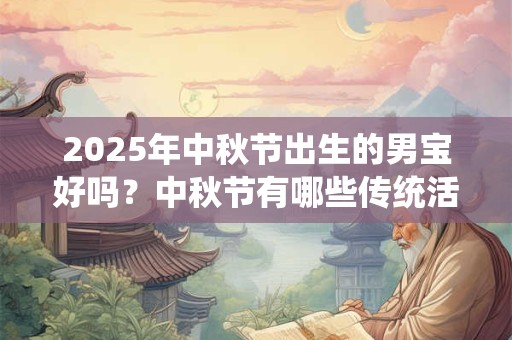2025年中秋节出生的男宝好吗？中秋节有哪些传统活动？