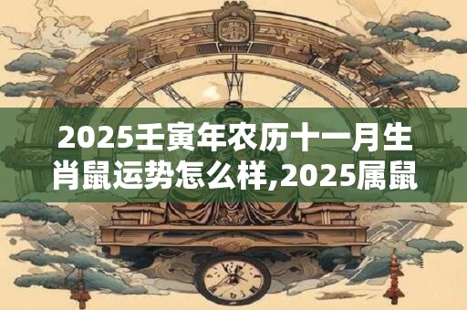 2025壬寅年农历十一月生肖鼠运势怎么样,2025属鼠的人今年几岁？