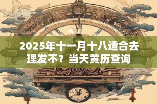 2025年十一月十八适合去理发不？当天黄历查询
