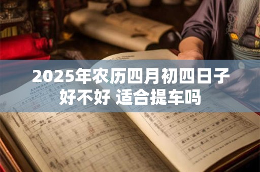 2025年农历四月初四日子好不好 适合提车吗