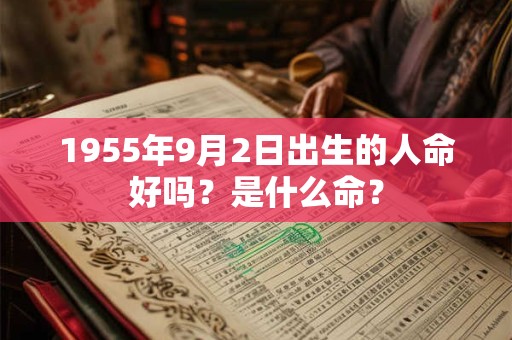 1955年9月2日出生的人命好吗？是什么命？