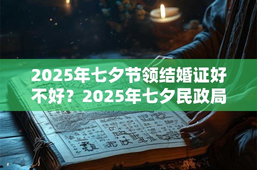 2025年七夕节领结婚证好不好？2025年七夕民政局放假吗？