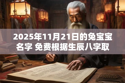 2025年11月21日的兔宝宝名字 免费根据生辰八字取名